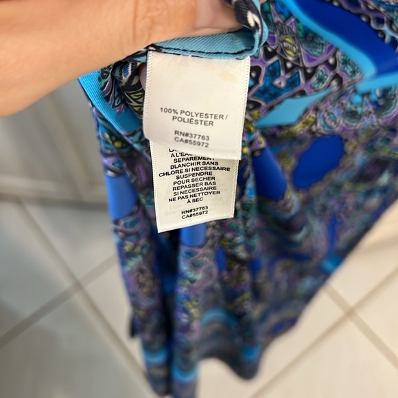 Laundry by Shelli Segal Printed Floral Maxi Dress - Picture 7 of 7